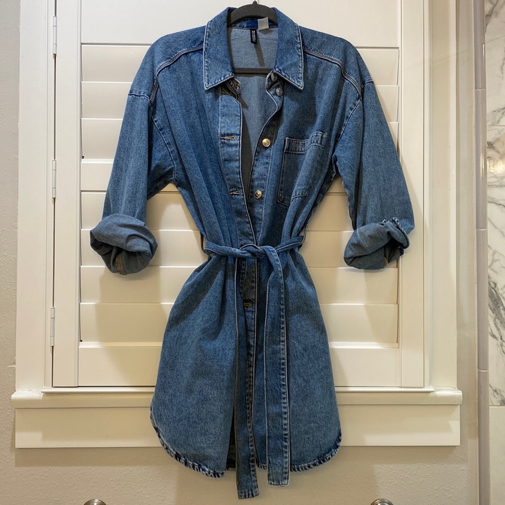 Denim dress